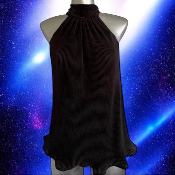 bishop + young Tops - 🆕Bishop + Young Esme  Pleated Black Top